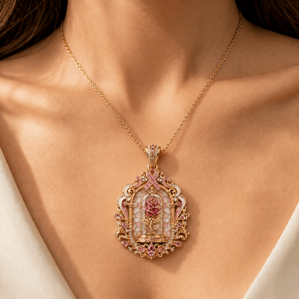 BATB Solid Gold Chain with Diamond Pendant PDL