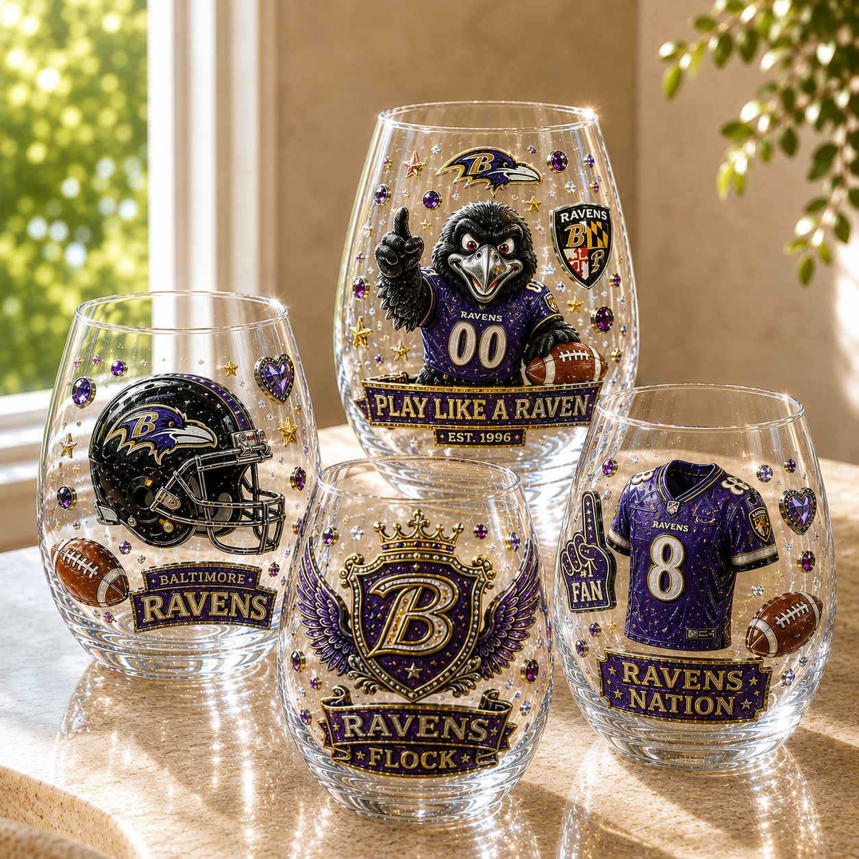 Premium BTR Whiskey Glass Set BMD