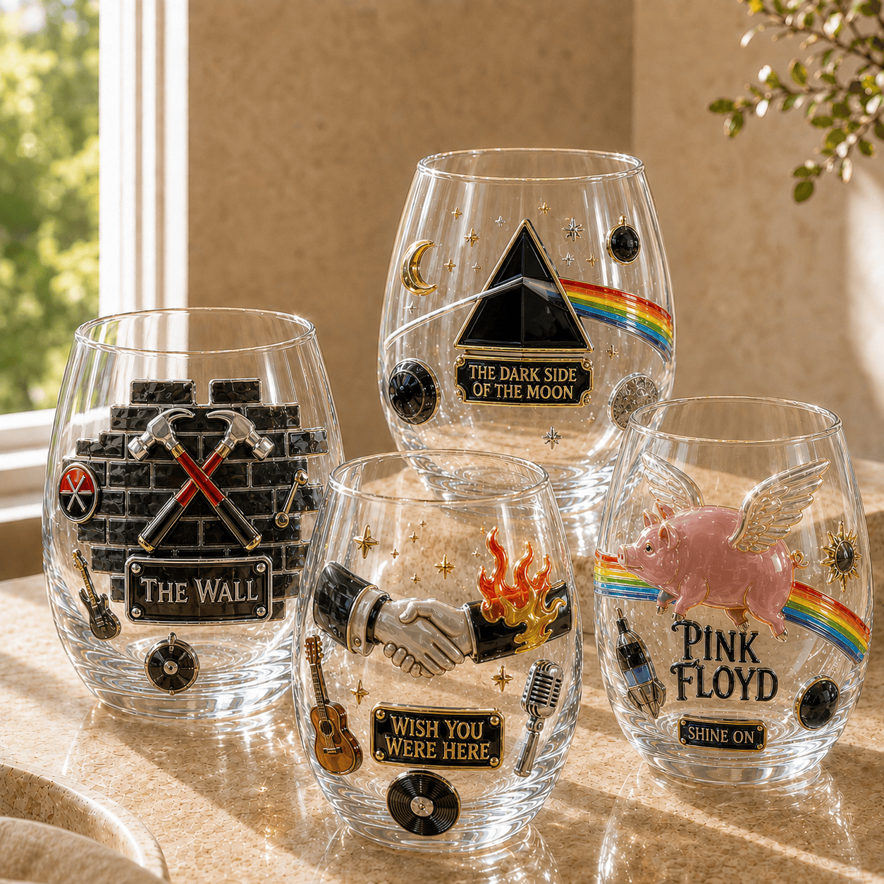 Premium PKFL Whiskey Glass Set TMH