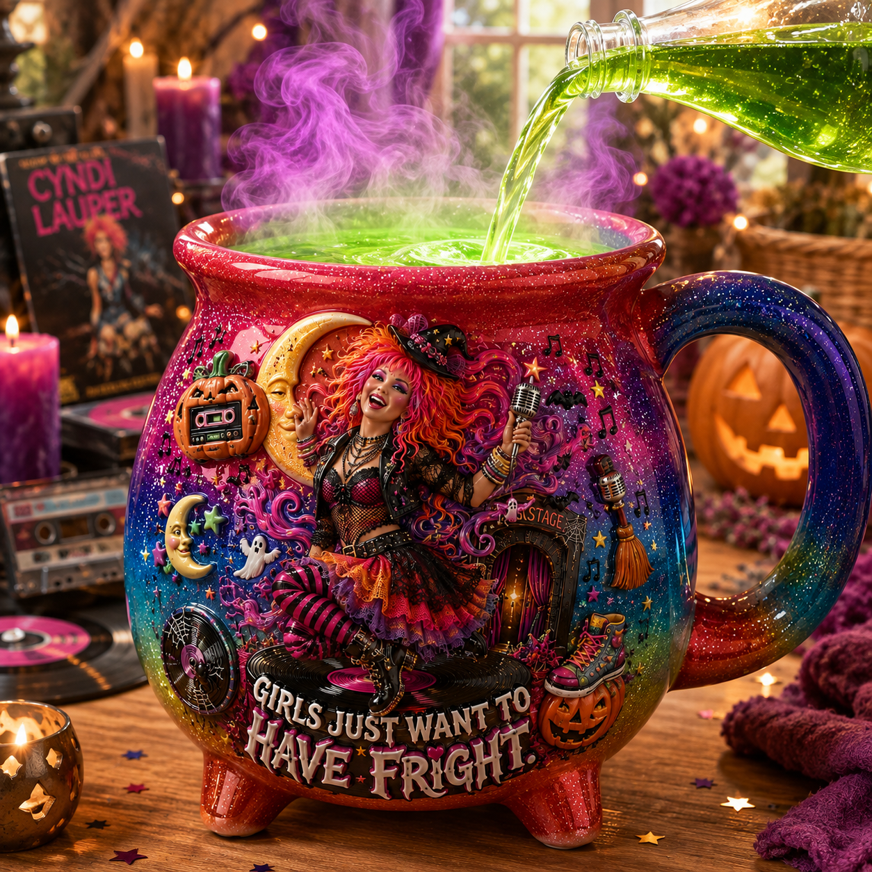 Premium CDL Witch Cauldron Mug TTNL