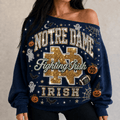 NDFI 3D SHOULDER RHINESTONE SWEATSHIRT NTKO